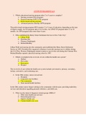 ATI PN FUNDAMENTALS LATEST UPDATE 2021 GRADE A WITH RATIONALE AND ALL THE CORRECT ANSWERS