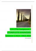 COL3704 Assignment 3 (COMPLETE ANSWERS) Semester 2 2024 - DUE 2024