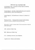 PSW NACC amy Exam Study Guide