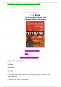 Gerontological Nursing 10th edition Charlotte Eliopoulos Test Bank All Chapters (1-36) | A+ ULTIMATE GUIDE