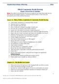 NR442 Exam 2 Study Guide