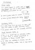 Physics  oscillation handwritten notes