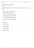 CSDS 172 EXAM 1 QUESTIONS WITH ALL COMPLETE ANSWERS.