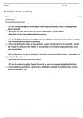 SCM 301 Exam 1 Study Guide Iowa state Questions With All Correct Answers!!