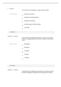 BIO 255 Midterm week 4 Exam (Graded A) Questions and Answers.