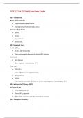 NUR 217 Fall 23 Final Exam Study Guide.( A+ GUARANTEED)