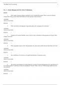 Test Bank (Exam questions) - World History, Duiker, 