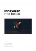 S13 Innoveren met Beleid, behaald met een 9! 