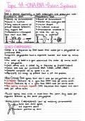 Topic 4 - Genetic Information, Variation & Relationships between Organisms