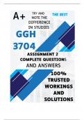 GGH3704 Assignment 2 (COMPLETE ANSWERS) Semester 2 2024 (673969) - DUE 6 September 2024