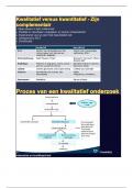 Kwalitatief versus kwantitatief - Zijn complementair