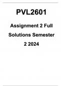 PVL2601 Assignment 2 2024 Semester 2