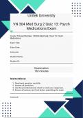  VN 304 Med Surg 2 Unitek    :-2024-2025 - EXAM PREPARATIONs COMPILATION BUNDLE  100% GUARANTEED SUCCESS