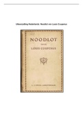 Nederlands uiteenzetting: Noodlot van Louis Couperus