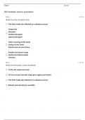 Dental hygiene oral/dental anatomy national board (2024) Questions With Complete Answers!!