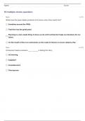 The Pearl Comprehensive Review (English 9th Grade HJ (Mrs. Guidroz) Questions & Answers) Rated A+