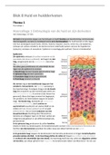 Samenvatting Blok 8 Diergeneeskunde Huid en Huidderivaten (HH)