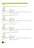 Exam (elaborations) MENTAL HEALTH -Nerve Cells and Nerve Impulses-Biological Psychology, 12e Kalat TB