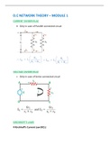 Basic Electrical and Electronics Engineering - DC Network Theory