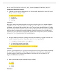 NR 661 APN Capstone Practicum Ears, Eyes, Nose, and Throat (EENT) ExamProblems all Correct Answers with Explanations Graded A