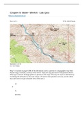 SCIN138 Chapter 5: Water- Week 6 - Lab Quiz 97.2/ 100.0 Points