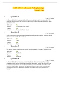 NURS 6501N Week 3 Quiz 1 with Answers (VERIFIED)