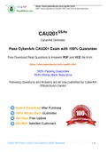   CyberArk CAU201 Practice Test, CAU201 Exam Dumps 2021.8 Update
