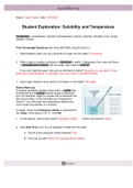 CHEM 1160 M9L2M1 Solubility Temperature Gizmo-1 (answered)/Student Exploration: Solubility and Temperature Gizmo