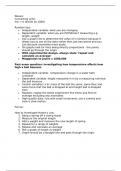 Physics Triple Science GCSE notes