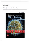 Test bank for Talaro’s Foundations in Microbiology 11th Edition ( Barry Chess, 2024) Newest Edition 