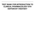 test-bank-for-introduction-to-clinical-pharmacology-9th-edition-by-visovsky