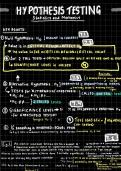 Maths Alevel Chapter 7-hypothesis testing statistics and mechanics Years 1