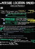 Chapter 6 Maths Edxcel alevel year 1 -Meausres of locations and spread