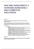 MAC2602 ASSIGNMENT 3 ANSWERS SEMESTER 2 2024 COMPLETE SOLUTIONS