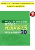 TEST BANK FOR NELSON PEDIATRICS REVIEW(MCQS) 19 EDITION