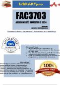 FAC3703 Assignment 1 Semester 2 - DUE 7 September 2024