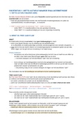 Bedrijfsfinanciering Samenvatting - TEW & Handelsingenieur - 20/20 eerste zit