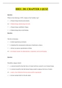 HIEU 201 Chapter 1 Quiz / HIEU201 Chapter 1 Quiz (2 Versions)(New-2021) : Liberty University 