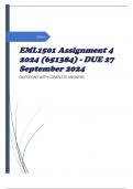 EML1501 Assignment 4 2024 (651384) - DUE 27 September 2024