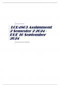 LCR4803 Assignment 2 Semester 2 2024 - DUE 16 September 2024