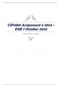 CSP4801 Assignment 5 2024 - DUE 7 October 2024