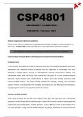 CSP4801 Assignment 5 (Semester) 2024 - Due 7 October 2024