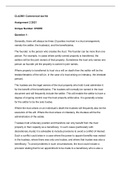 CLA2601 Assignment 2 2021CLA2601 Commercial law IIA Assignment 2 2021 Unique Number: 619955