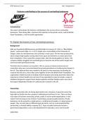 (DISTINCTION*) Pearson BTEC Level 3 Business: Unit 1 Exploring Business Assignment 1 (Nike & BHF)