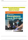 Test Bank Nancy Caroline’s Emergency Care in the Streets 9th edition By Nancy L. Caroline (2023/2024) ISBN: 1284274047, All Chapters/ Complete Guide A+