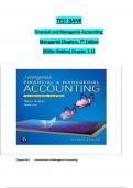 Libby/Libby/Hodge Financial Accounting, 11th Edition Solution Manual, Verified Chapters 1 - 13, Complete Newest Version