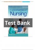 Test Bank for Fundamentals of Nursing 10th Edition by Taylor full Chapters with NGN complete solutions| ULTIMATE GUIDE  A+