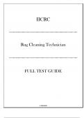 IICRC - Rug Cleaning Technician - Full Test Guide 2024.