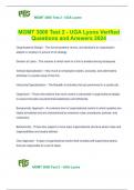 MGMT 3000 Test 2 - UGA Lyons Verified Questions and Answers 2024