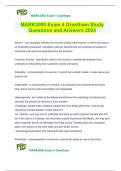 Complete Package Deal For MARK 3000 Final McManus Exam Study Questions and Answers Top Graded 2024